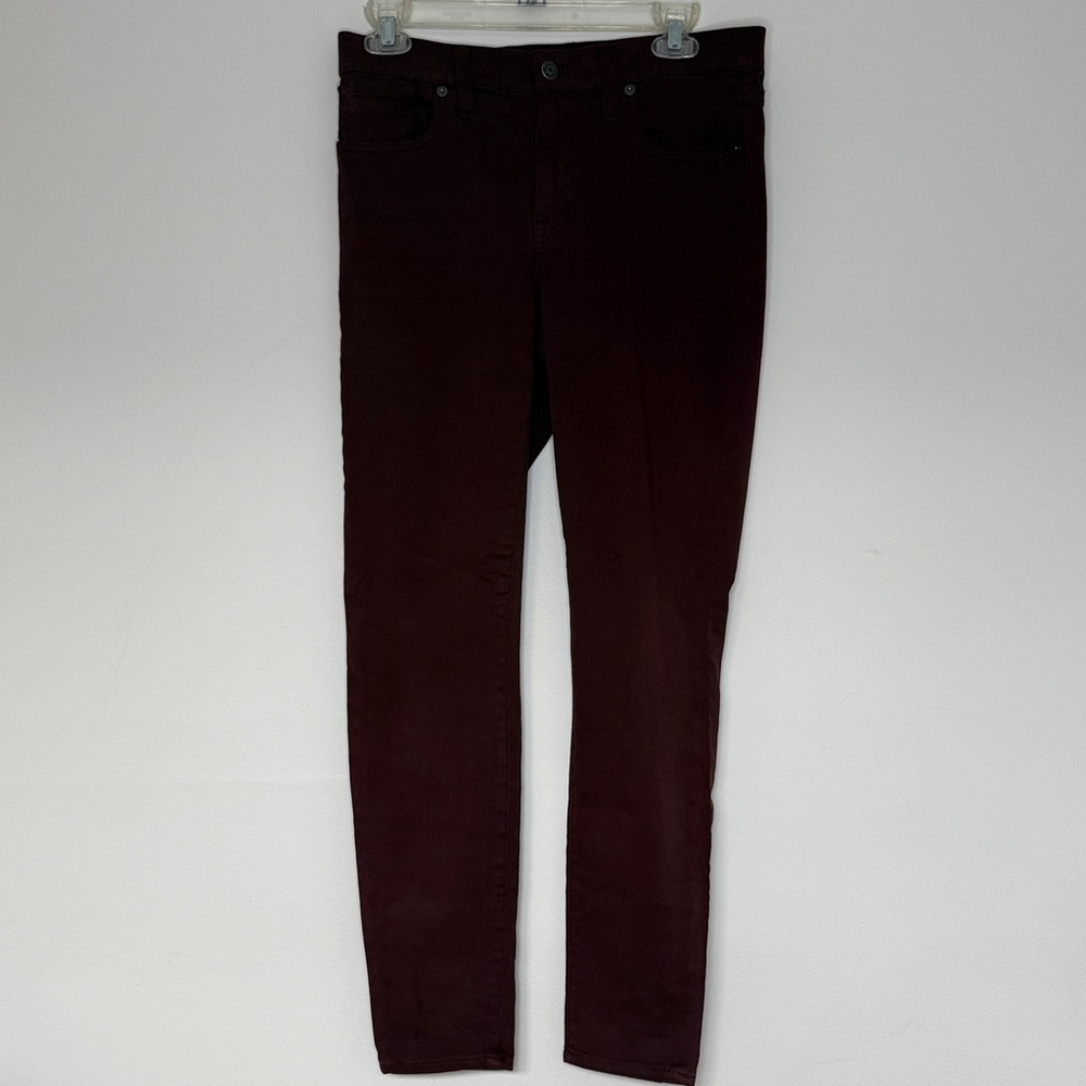 Madewell Burgandy Jeans Size 29